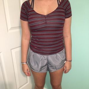 forever21 striped shirt